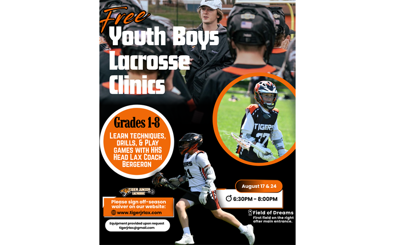 Free Boys Lacrosse Clinics